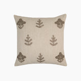 Denzel Olive Green Cotton-Linen Cushion