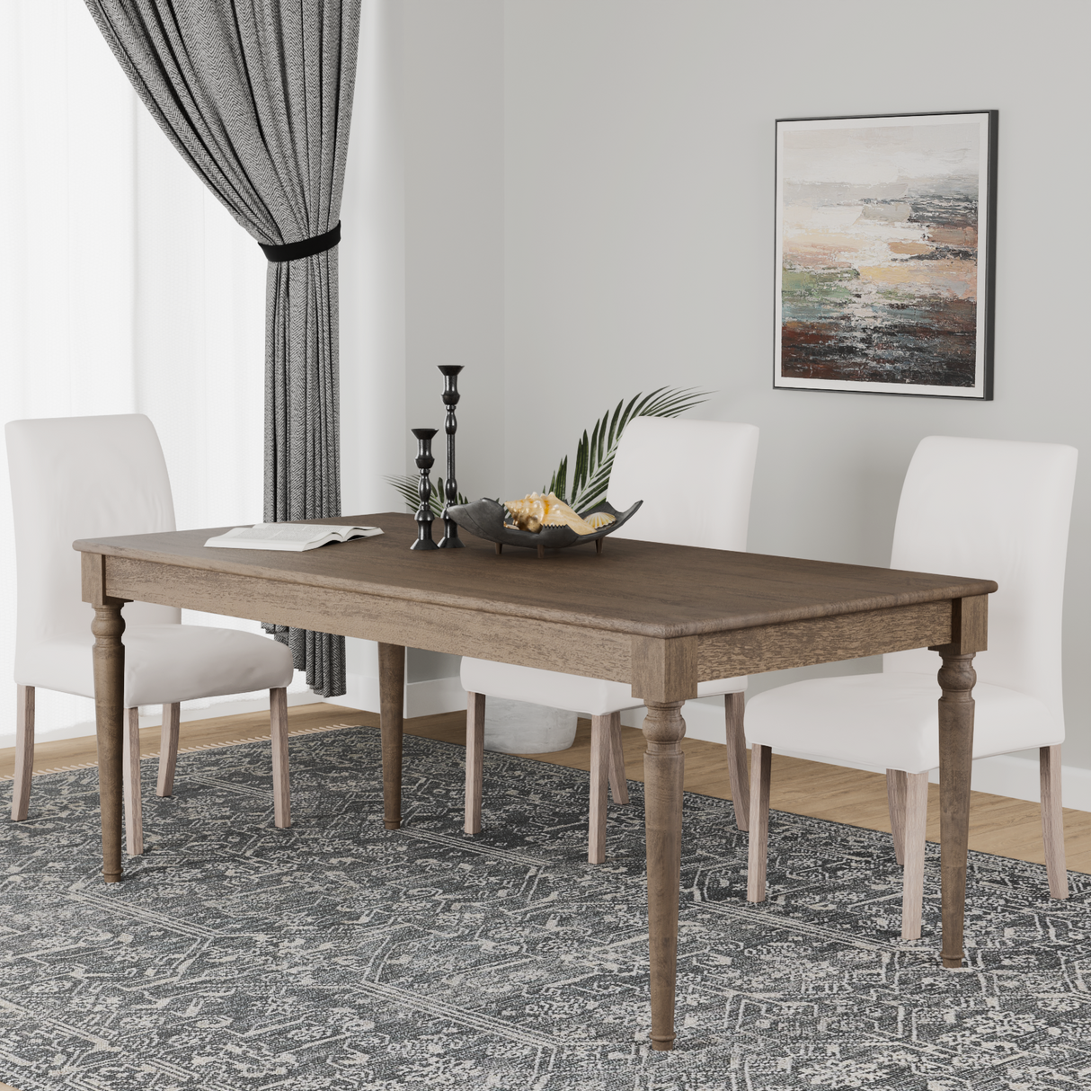 Theo Mango Wood Dining Table