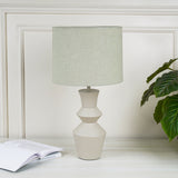 Monroe Grey Metal Table Lamp