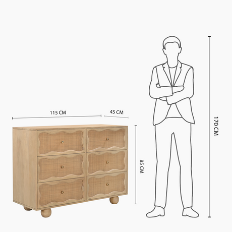 Denis Six Chest Of Drawers