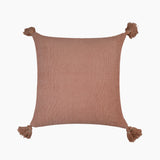 Coral Haven Chenille-Cotton Cushion