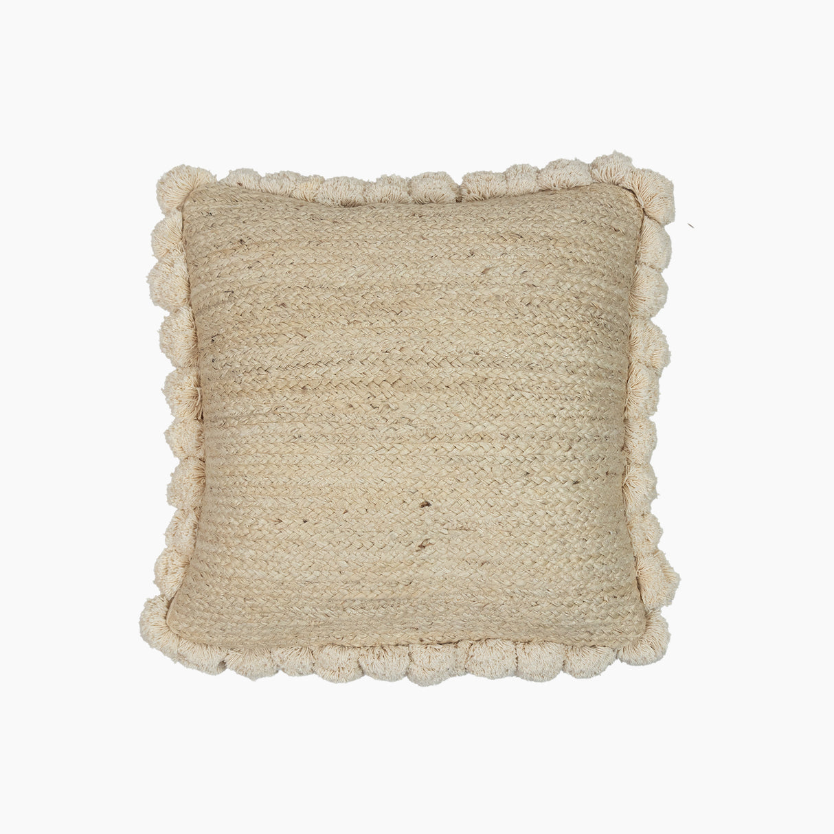 Adrian Braided Jute-Cotton Cushion