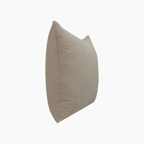 Naida Beige Cotton Cushion