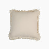 Parin Leaf Embroidered Cotton Cushion