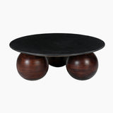 Chloe Black Marble Top Coffee Table