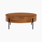 Solomon Acacia Wood Coffee Table