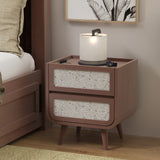 Oxy Two Drawer Side Table