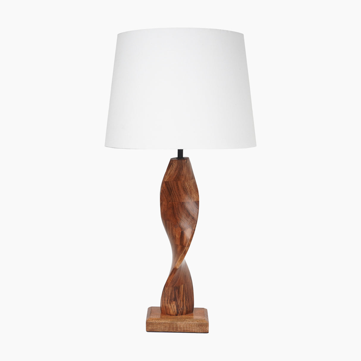 Imogen Brown Wooden Table Lamp