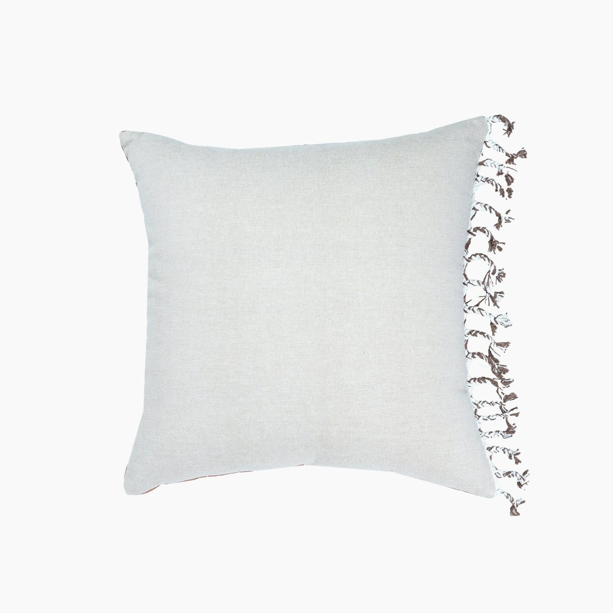 Lopa Coral Cotton-Linen Cushion