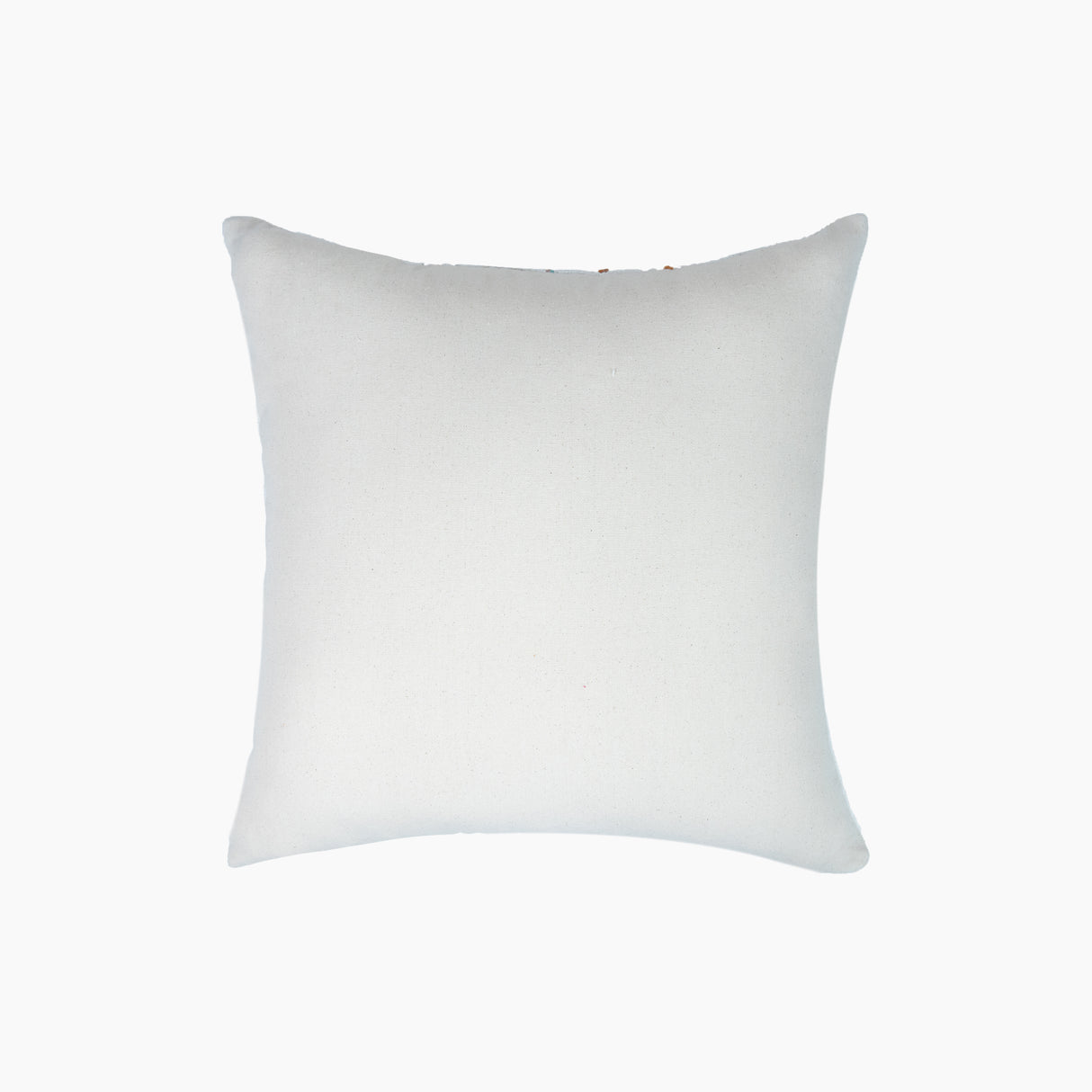 Gianna Rustic Embroidered Cotton Cushion