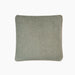 Plush Green Cotton Boucle Cushion