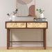 Urban Burl Two Drawer Console Table