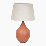 Mabel Terra Glow Metal Table Lamp