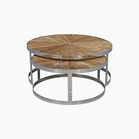 Jose Reclaimed Wood Nesting Coffee Tables
