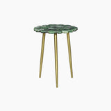 Myra Green Agate End Table