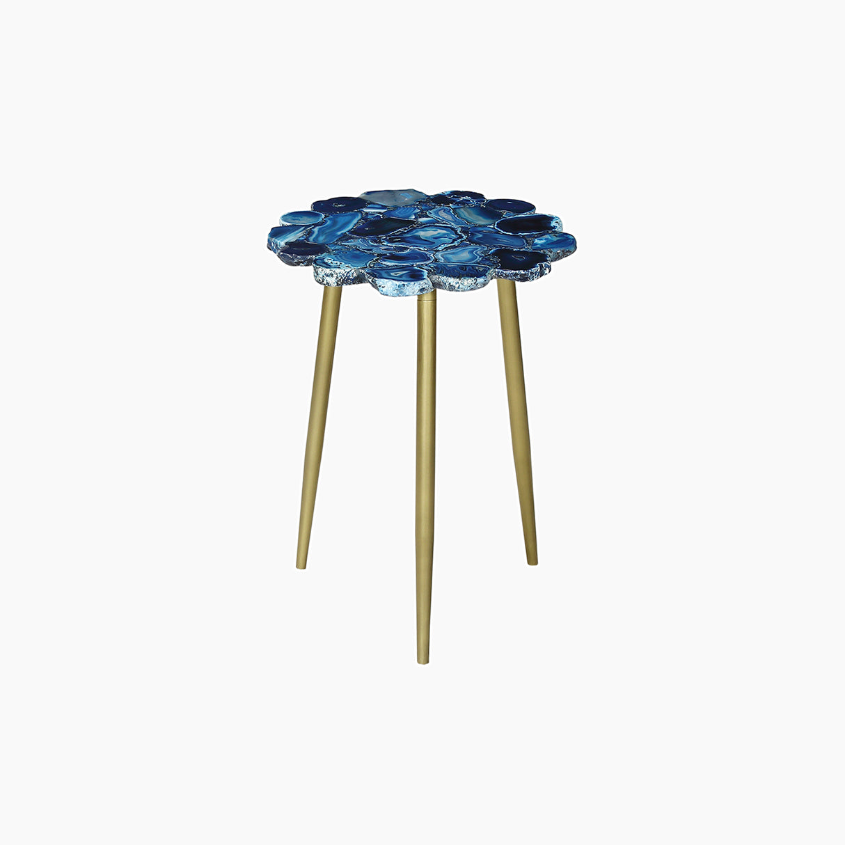 Myra Blue Agate End Table