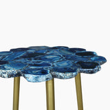 Myra Blue Agate End Table