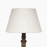 Patricia Brown Wooden Table Lamp