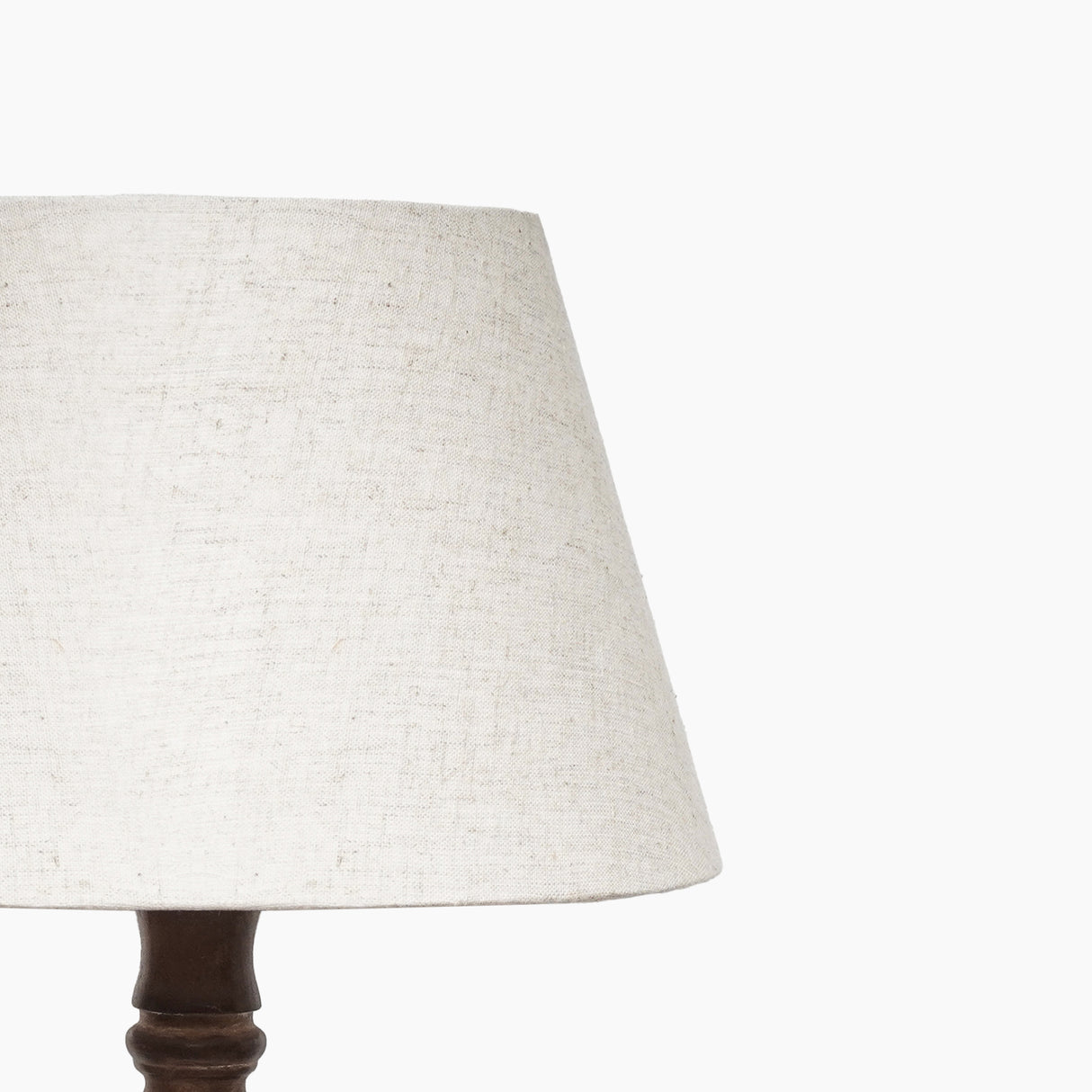 Patricia Brown Wooden Table Lamp