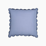 Elsie Cotton-Linen Blue Cushion