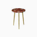 Myra Red Agate End Table