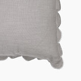 Elsie Cotton-Linen Grey Cushion