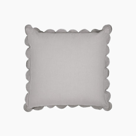 Elsie Cotton-Linen Grey Cushion