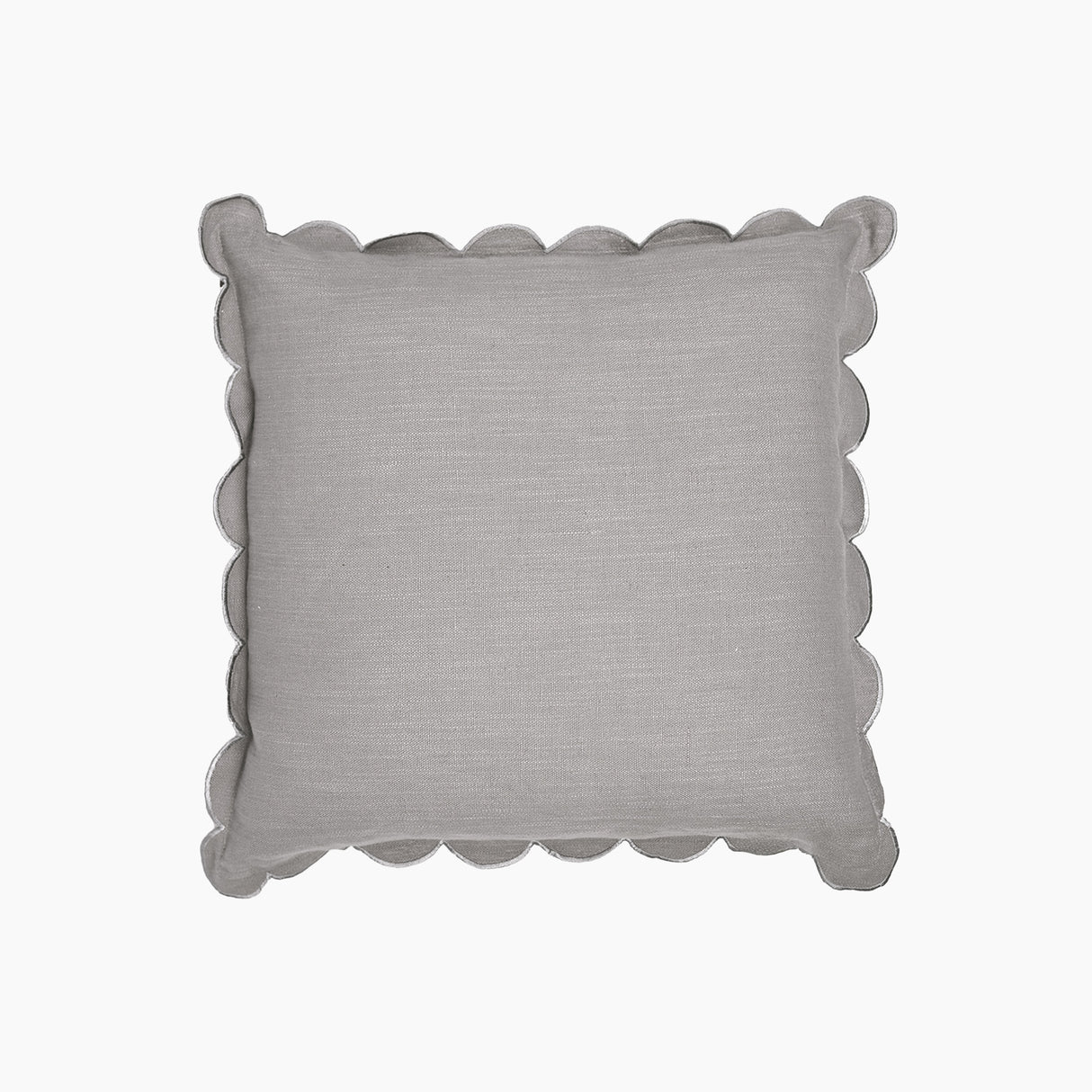 Elsie Cotton-Linen Grey Cushion