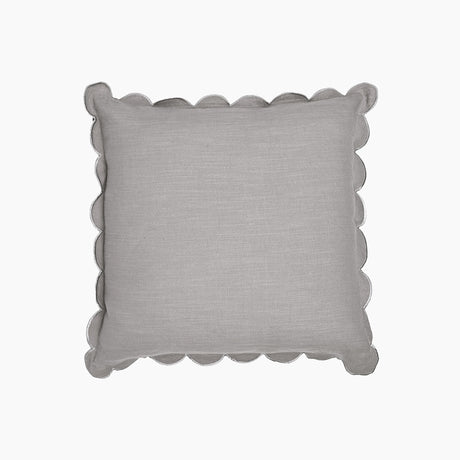 Elsie Cotton-Linen Grey Cushion