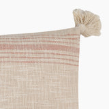 Zain Cotton Slub Striped Cushion