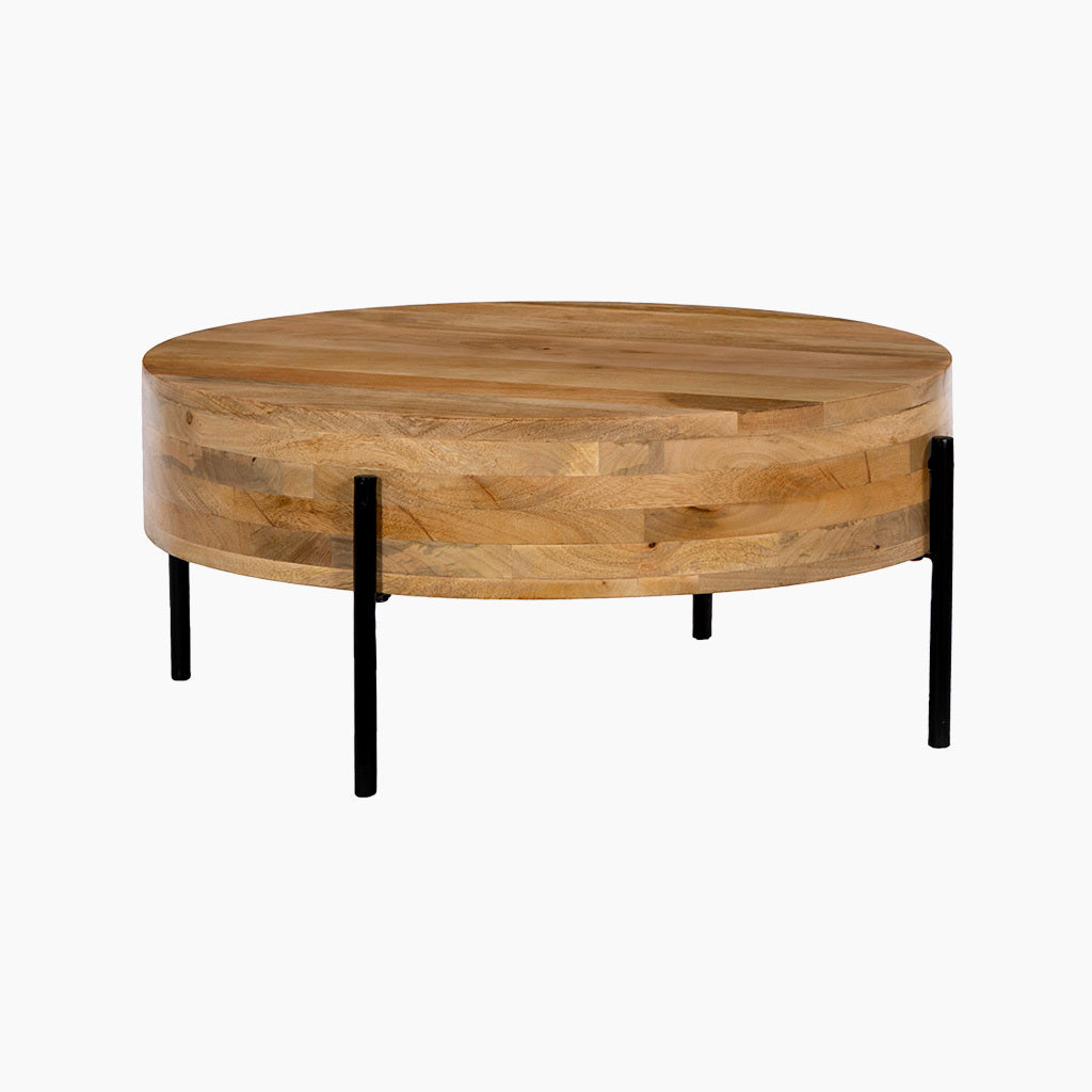 Solomon Mango Wood Coffee Table