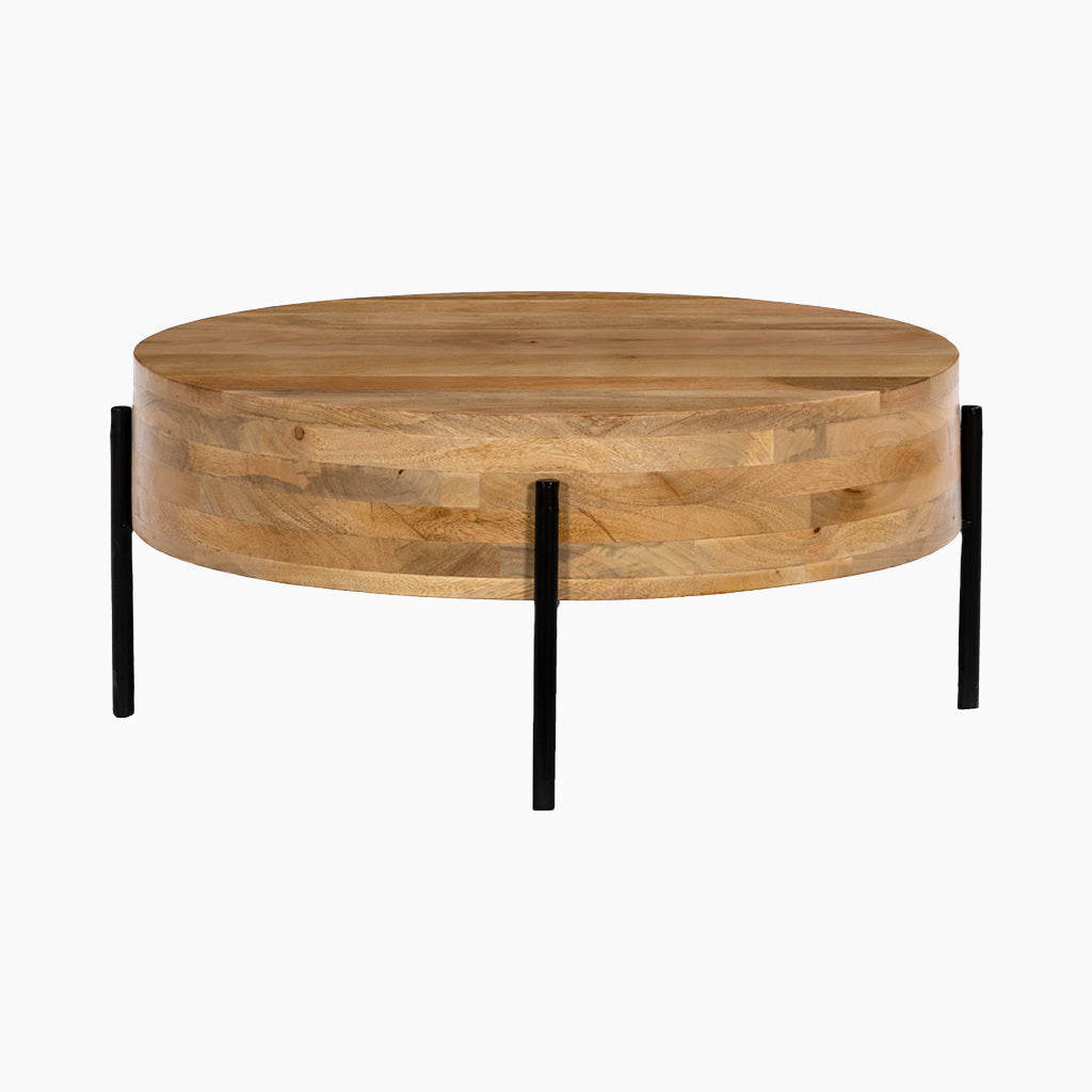 Solomon Mango Wood Coffee Table