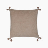 Beige Haven Chenille-Cotton Cushion