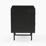 Ashton Two Drawer Iron Side Table