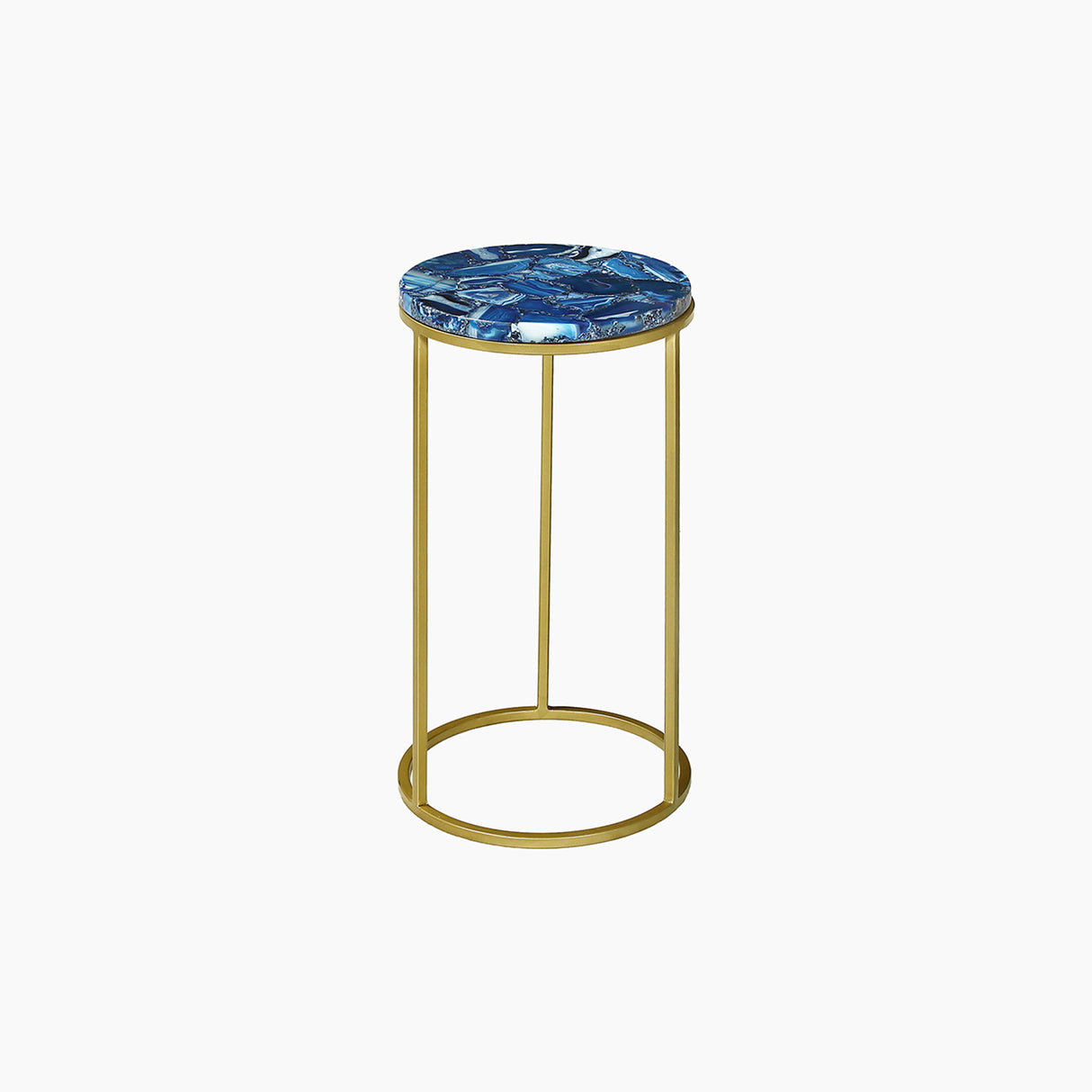 Greta Blue Agate End Table