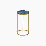 Greta Blue Agate End Table