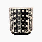 Ada Bone Inlay End Table