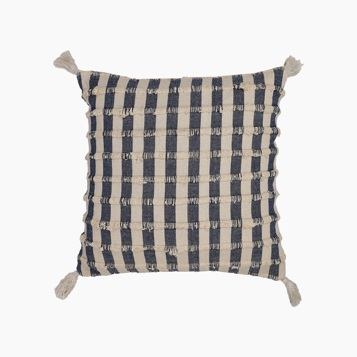 Freya Cotton Indigo Cushion