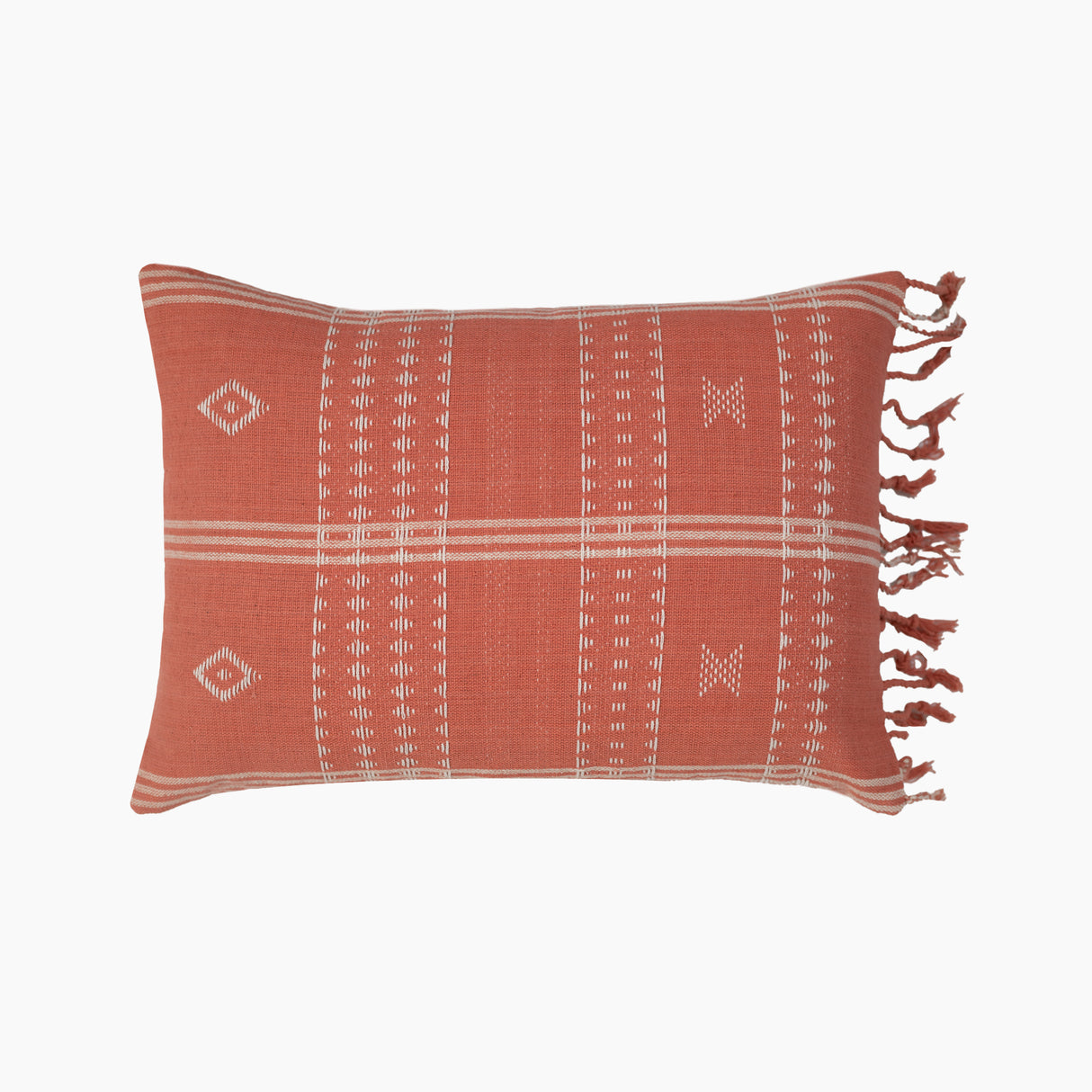 Siyali Coral Long Cotton Cushion