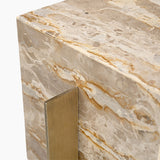 Ivara Marble Top End Table