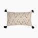 Parin Zig-Zag Embroidered Cotton Cushion