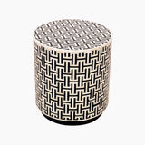 Ada Bone Inlay End Table