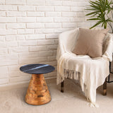 Omo Marble Top End Table