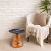 Omo Marble Top End Table