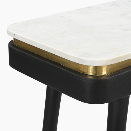 Aida Marble Top Console Table