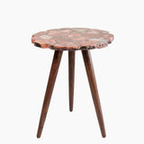 Myra Red Agate End Table