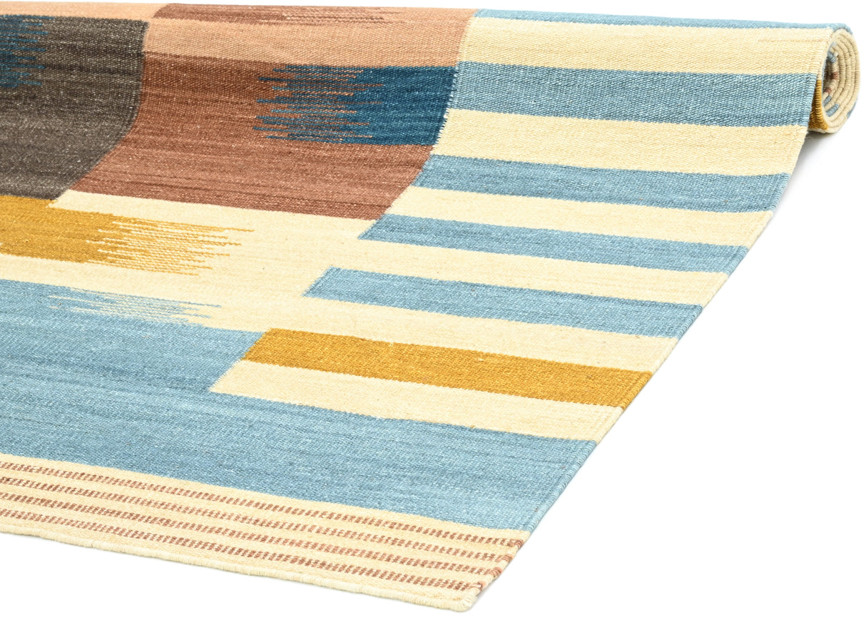 Imara Wool and Cotton Kilim Multi