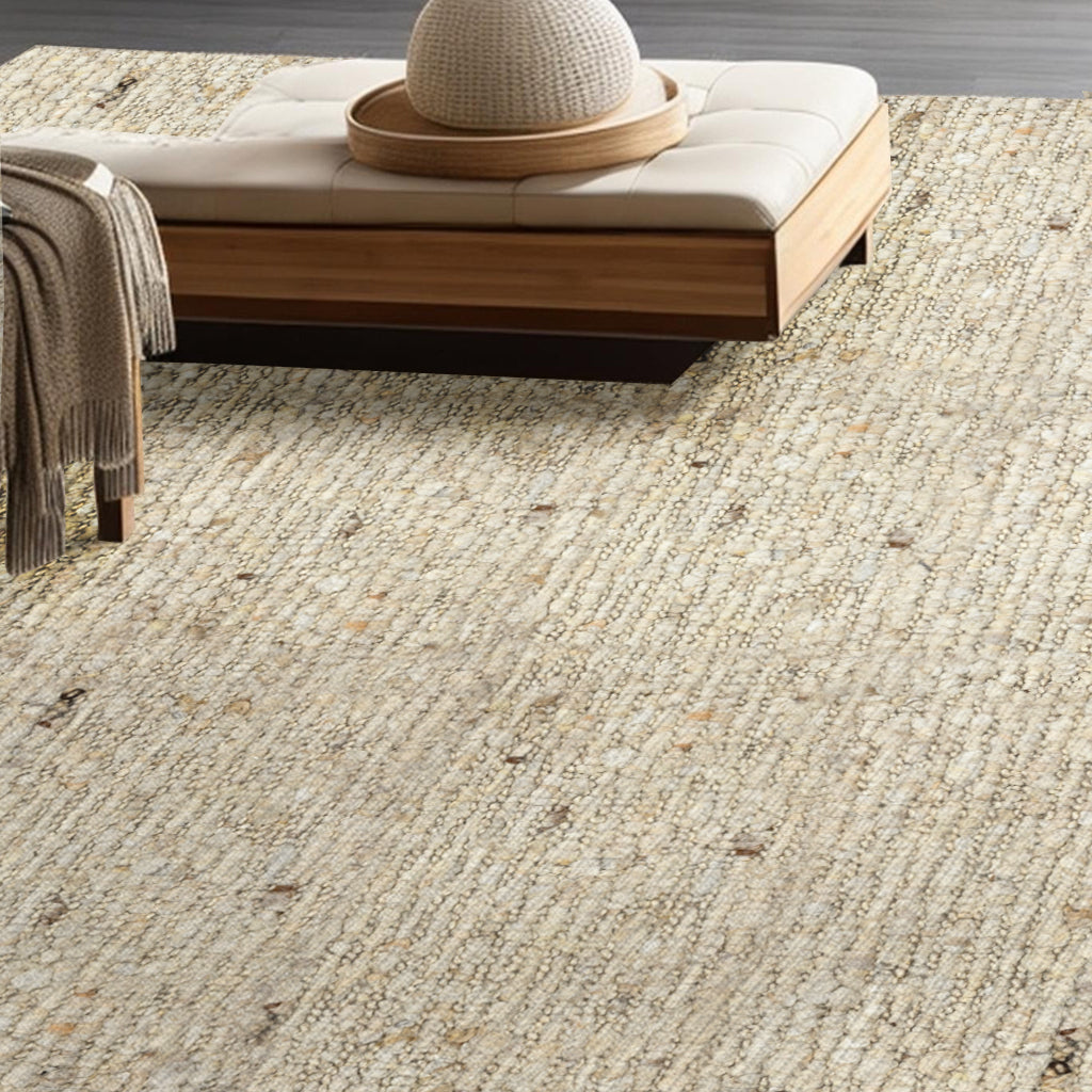 Zola Wool Hand Carded Rug