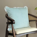 Agatha Cotton Blue Cushion