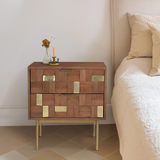 Lester Two Drawer Side Table